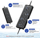 Led Aquarium Light With 24 7 Mode  Super   bright 144 Led In 6 Row