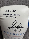 Anthony Joshua Signed Autograph Aj Vs Povetkin Boxing Glove W Coa   Photo Proof