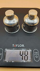International Silver Sterling Candle Bobeches Pattern 28     Pair 47g