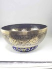 12 Inches Large Buddha Etched Handmade Singing Bowl-chakra Healing Yoga Bowl