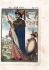 China Emperor  grand Cham  1719 M  Mallet  Original Antique Map