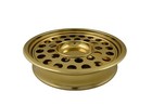 Communion Tray Including Center Bread Plate With A Cover - S  S   brass Mirror 