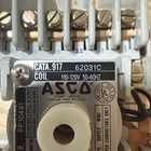 Asco 917 6p 120v Coil Lighting Contactor W 120v Module  Used
