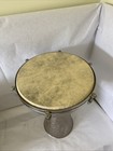 Turkish Style Metal Doumbek Hand Made 16    Tall Engraved Nickel