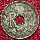 High Grade 1938 France 5 Centimes Coin-nov424