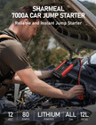 Car Jump Starter 7000a  Jump Starter Battery Pack With Pd 30w Quick Charger  12v