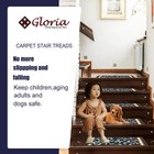 Low Pile Backing Non-slip Stair Treads  Stair Mats   set Of 7    8 5  X 26      