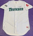 Game Worn Milb Trenton Thunder red Sox Mlb    10 Andy Hazlett Rawlings Jersey