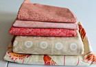 Quilt Kit  095     Earth Tones Browns Butterflies Floral   3  Yds Hi  Quality Cotton