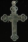 Catholic Religious Cross Silver Sterling Pendant Jesus Christ  