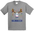 Natural Light Reinbeer Funny Beer Lager Fan Christmas T Shirt