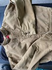 Vtg Carhartt Coveralls Men s 42r Brown Quilt-lined Insulated Duck Canvas