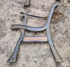 Vintage Cast Iron Drink Coca Cola Fountain Service Bench Set Up