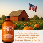 Pumpkin Seed Oil For Hair Growth  100  Pure Cold-pressed Unrefined Made In Usa