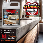 Concrete Countertop Clear Sealer  Advanced Ceramic siloxane Formula - One Gallon