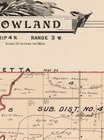 1899 Map Of Howland Trumbull County Ohio 16 X 20  20 X 24 Or 24 X 30