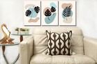2 Pcs Patchwork Cushion Cover Square Throw Pillow Case Sofa Home Decor 278423