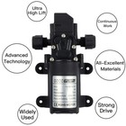 12v-130psi Water Pump Self Priming Pump Diaphragm High Pressure Automatic Switch