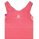 Reebok Girls Camelia Rose Dash Printed Running Tank Top With Compression  - Xxl