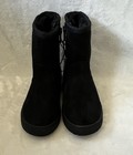 Cat   Jack Winter Boots Pip Toddler Girls 7 Faux Fur Lined Shearling Zip Black