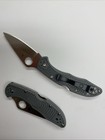 Spyderco Delica 4 C11fpgy New Vg-10 Gray Frn Plain Edge Folding Knife