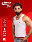 Rupa Men Jon Wh Rn Vst  White  P03