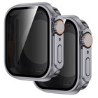 2 Pack For Apple Watch Series 11 10 9 8 7 6 Se 42 44 45 46mm Case  Privacy Glass