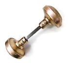 Pair Of Antique Vintage Eastlake Victorian Ornate Door Knobs W  Spindle Salvage