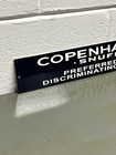 Copenhagen Snuff Porcelain Like Sign Tobacco Smoke Cigar Pipe Gas Oil