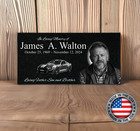 Grave Marker Personalized Pet Stone Memorial Granite Plaque Human Headstone