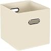 Fabric Storage Bins Cubes Baskets Containers- 11x11x11 With Dual Handles For