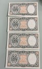 Egypt Banknote 4 Of 10 Piastres Special Number Of 500 With 600 700 800 900