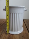 Norpro Ceramic Compost Replacement Crock White 4 Qt  Earthenware Bin 1 Gallon