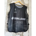 Uefa Europa League Training Players Issue Black Bibs Vest Jersey  equal Game