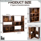 Cube Bookcase Storage Shelf Organizer Bookshelf Display Shelving For Home Office