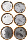 Group Of 6 Vintage Baylor University Peach Bowl Football Pin Pinback Buttons