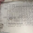 Vintage 1960 Billboard Sign Ad Sample Boddy   s Colonial Furniture Mart Methuen Ma