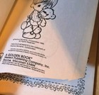 Vintage Precious Moments A Giant Coloring Activity Book Girl Goose