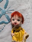 Vintage 1950s Enesco Red Hair Girl Pixie Elves Elf Ceramic Figurine 