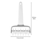 Plastic Pizza Base Pie Pastry Dough Hole Puncher Roller Docker Baking Tool New