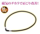 Phiten Rakuwa Magnetic Titanium Necklace V-type Black 50cm Mens Womens Sports