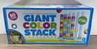 Giant Color Stack Challenge Game 50 Puzzles Outdoor Family Fun New