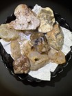 2lbs 15 35 Oz  Beautiful Chalcedony Agates Opal Jasper Mixed Rough