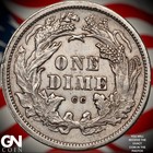 1875 Cc Seated Liberty Dime A4343