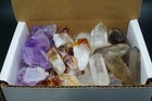 Crystal Points Collection 1000 Carats Amethyst Citrine Clear Smoky Quartz Points