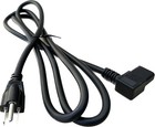 16awg 6ft Us 3-prong 90   Right Angle C13 Ac Power Cord Cable 13a Nema 5-15p Plug