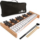  Glockenspiel Xylophone   Full Size Glockenspiel Xylophone 27 Note Black white
