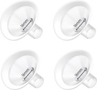 4pc Oval Flange Shields Compatible W  Medela Pump In Style Swing Maxi Parts