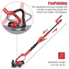 Drywall Sander 750w 6a Electric Adjustable Variable Speed With Led Light Arkf