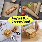 Brown Deli Wrap Wax Coated Sandwich Wrap Paper Sheets Basket Liner 12x12 